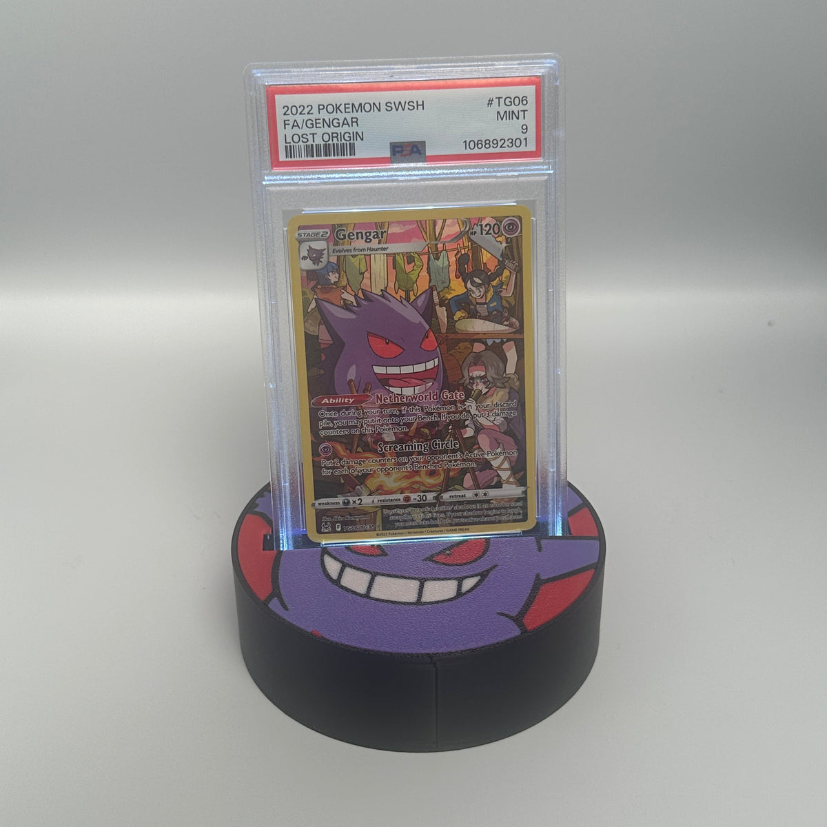 Gengar Slablyte - Graded Card Display
