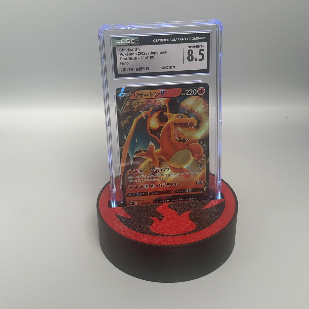 Fire Energy Slablyte - Graded Card Display