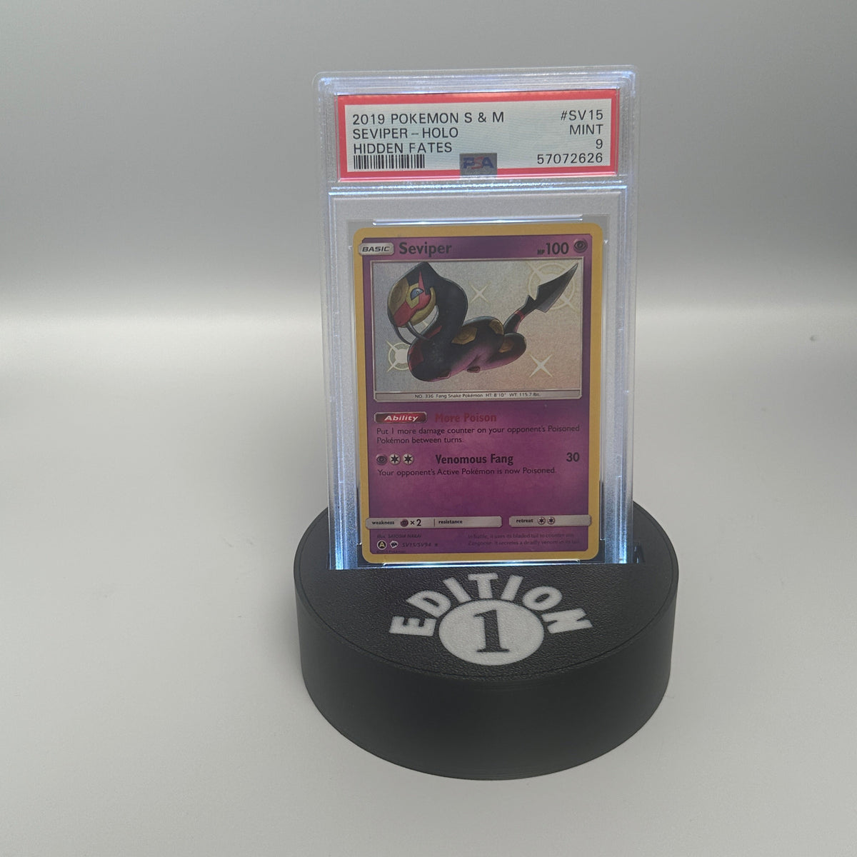 1st Edition Slablyte - Graded Card Display