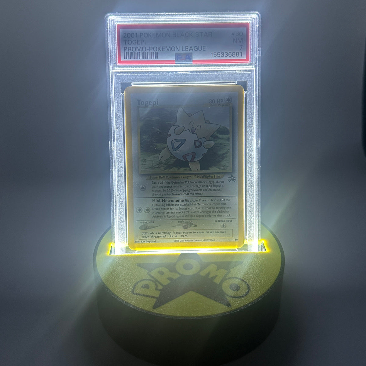 Black Star Promo Slablyte - Graded Card Display